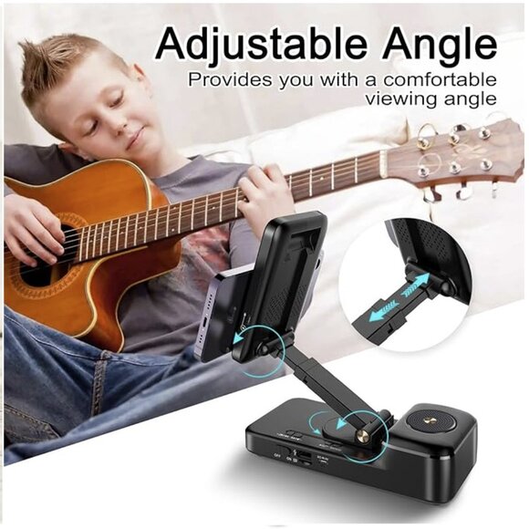 Wireless Charging Phone Stand with Speaker - Picture 2 of 8